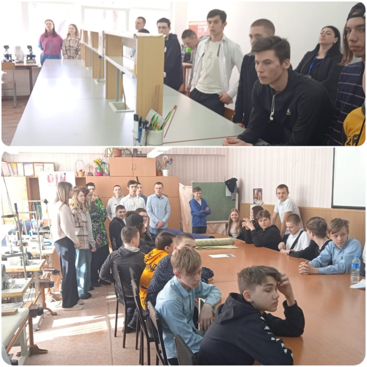 17 марта учащиеся 9 «Б» класса МБОУ «СОШ №91» посетили Международный колледж сыроделия и профессиональных технологий..