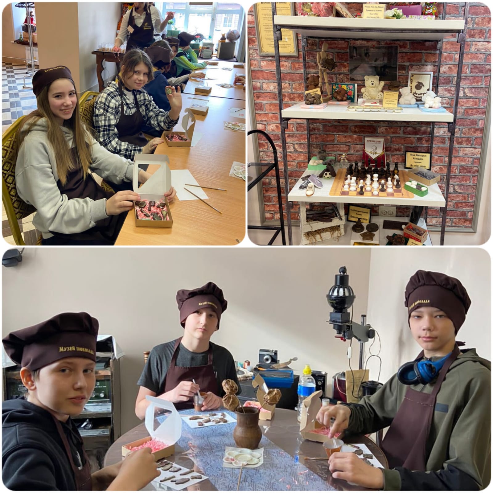 24 марта учащиеся 6-х классов МБОУ «СОШ №91» побывали в музее шоколадного мастерства..